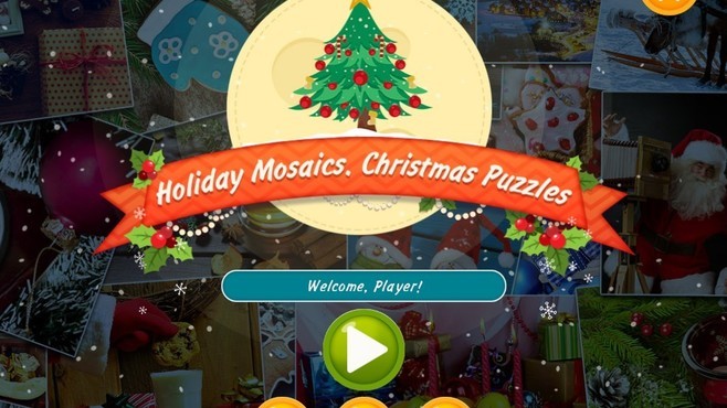 Holiday Mosaics Christmas Puzzles Screenshot 1