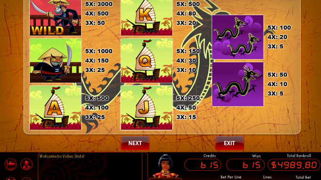 Hoyle Swashbucklin' Slots Screenshot 2