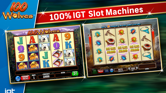 IGT Slots 100 Wolves Screenshot 4