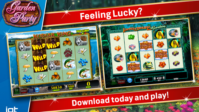 IGT Slots Garden Party Screenshot 2