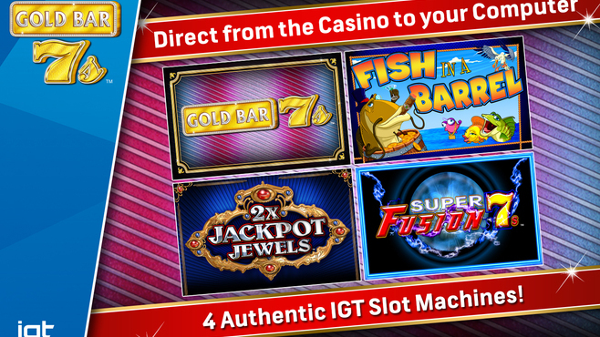 IGT Slots Gold Bar 7s Screenshot 4