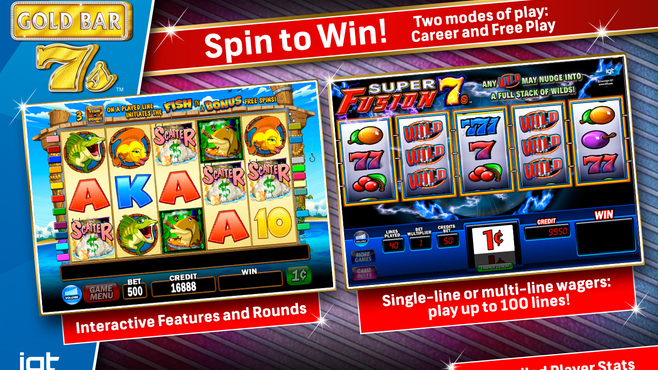 IGT Slots Gold Bar 7s Screenshot 5
