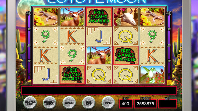 IGT Slots Wild Wolf Screenshot 1