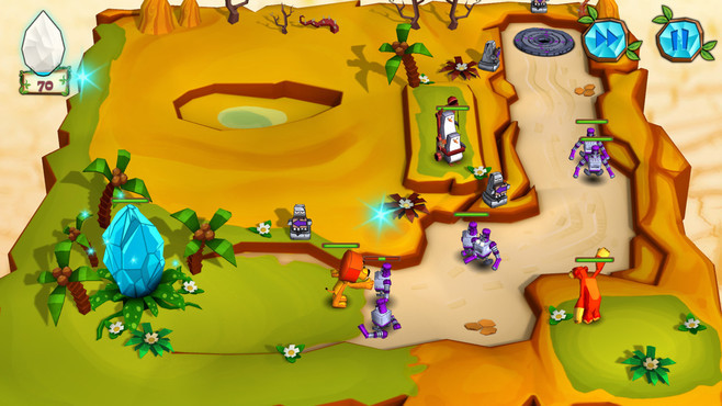 Jungle vs. Droids Screenshot 8