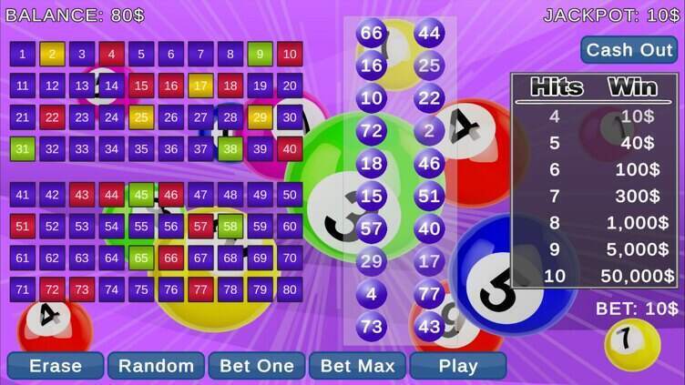 Keno Classic Screenshot 2
