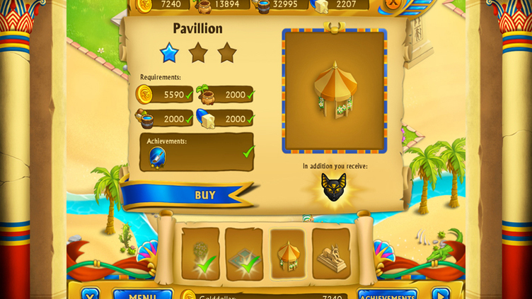 Legend of Egypt: Pharaos Garden Screenshot 1