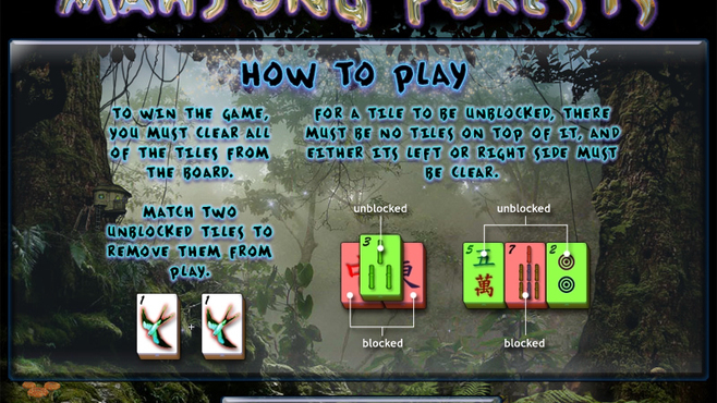 Mahjong Forests Screenshot 2