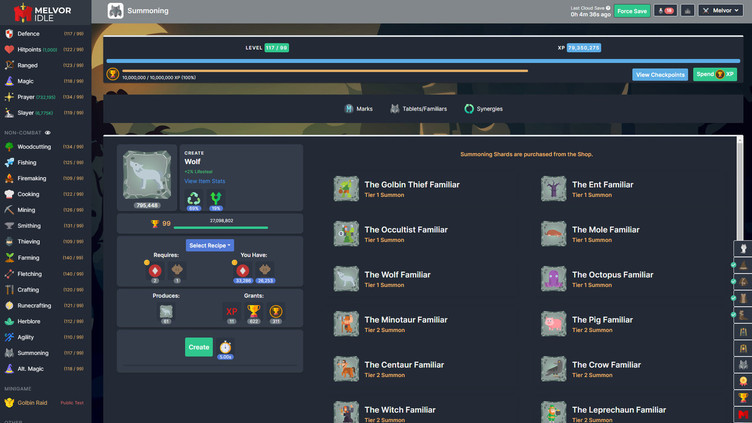 Melvor Idle Screenshot 17