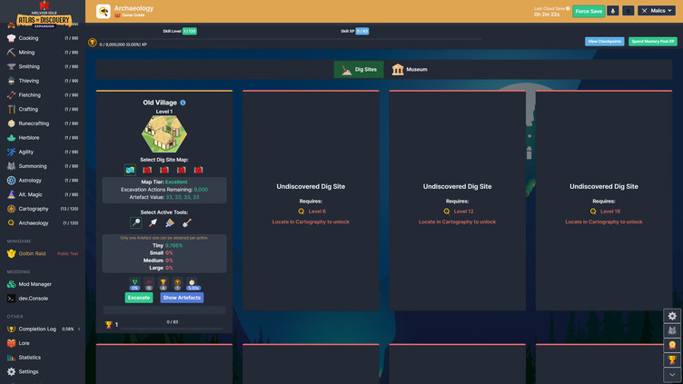 Melvor Idle: Atlas of Discovery Screenshot 1
