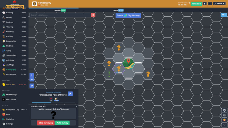 Melvor Idle: Atlas of Discovery Screenshot 2