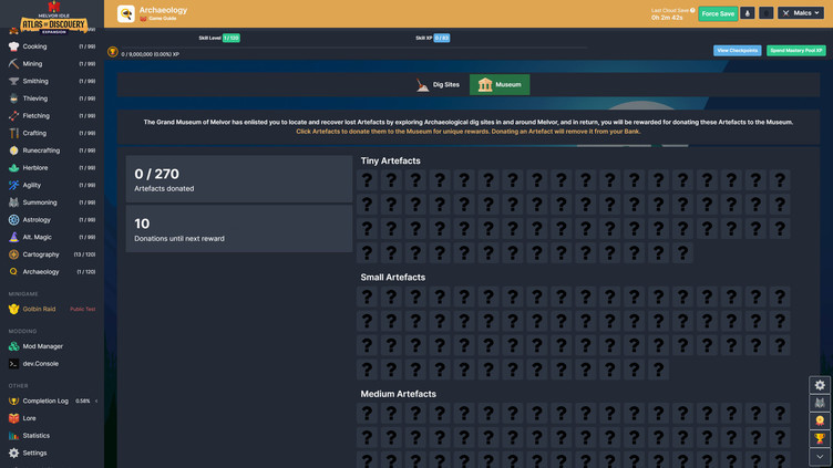 Melvor Idle: Atlas of Discovery Screenshot 4