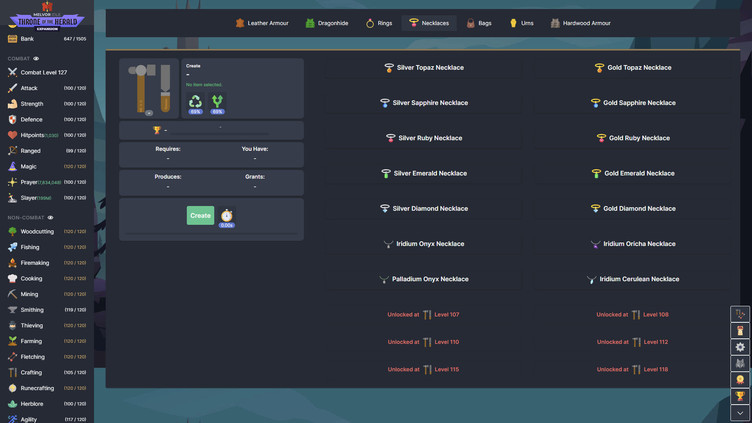 Melvor Idle: Throne of the Herald Screenshot 8