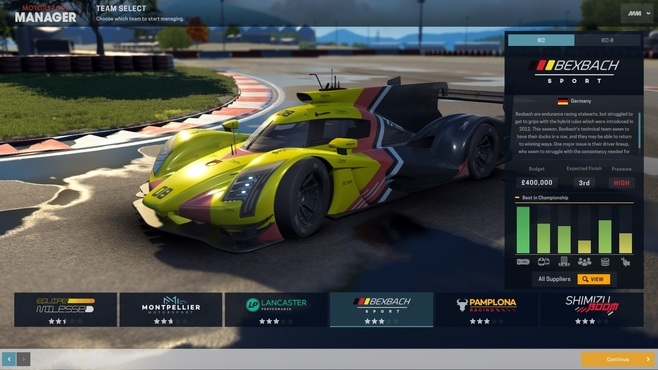 Motorsport Manager - Endurance Series Screenshot 2