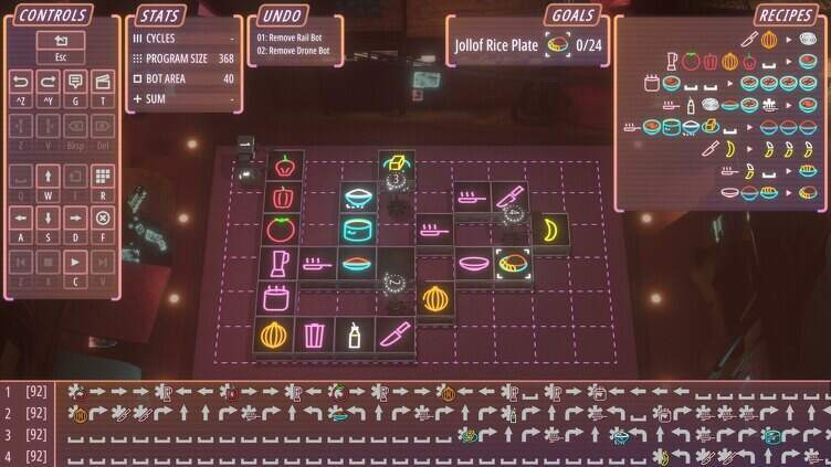 Neon Noodles Screenshot 2