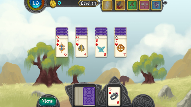 Nordic Storm Solitaire Screenshot 1