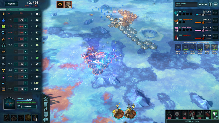Offworld Trading Company: The Europa Wager Expansion Screenshot 5