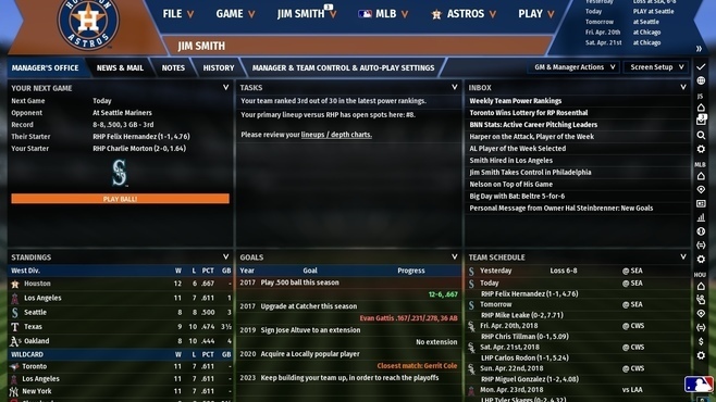 Out of the Park Baseball 19 Screenshot 1