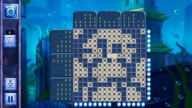 Picross Fairytale: Legend of the Mermaid Screenshot 6