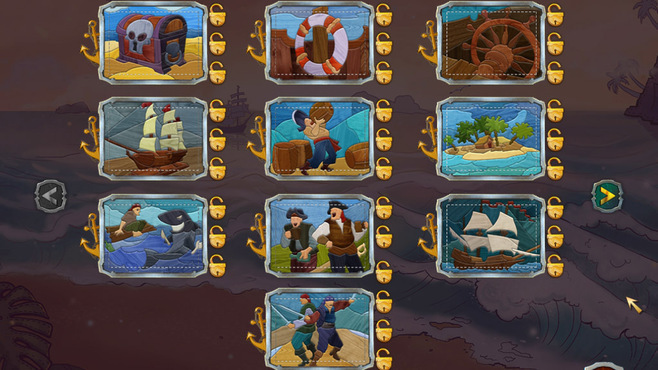 Pirate Mosaic Puzzle: Caribbean Treasures Screenshot 7