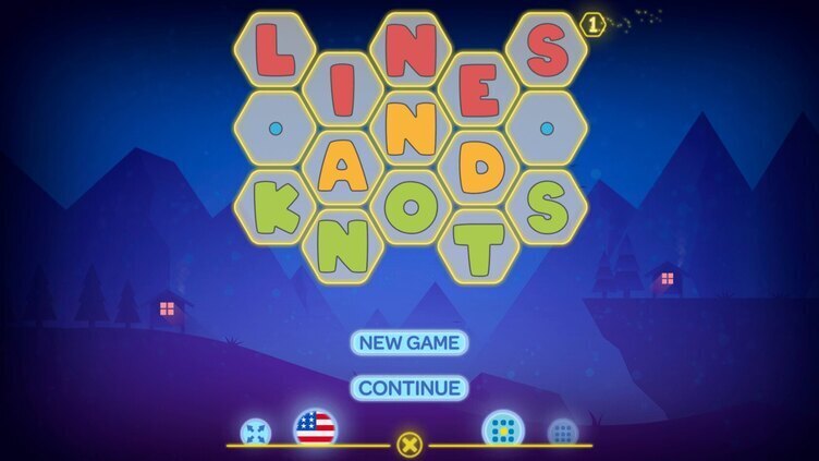 Puzzle - LINES AND KNOTS Screenshot 1