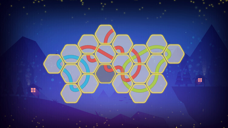 Puzzle - LINES AND KNOTS Screenshot 3