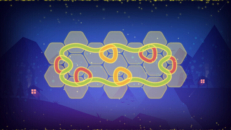 Puzzle - LINES AND KNOTS Screenshot 4