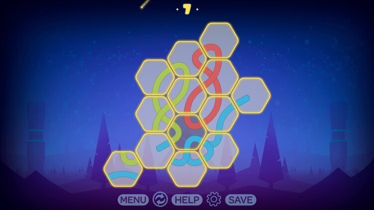 Puzzle - LINES AND KNOTS 2 Screenshot 2