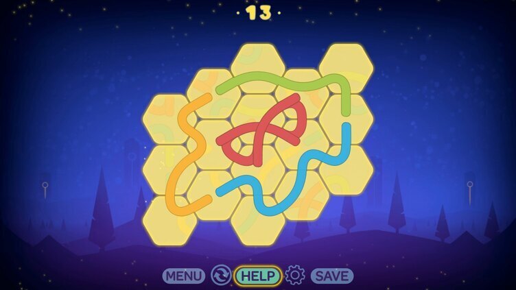 Puzzle - LINES AND KNOTS 2 Screenshot 4