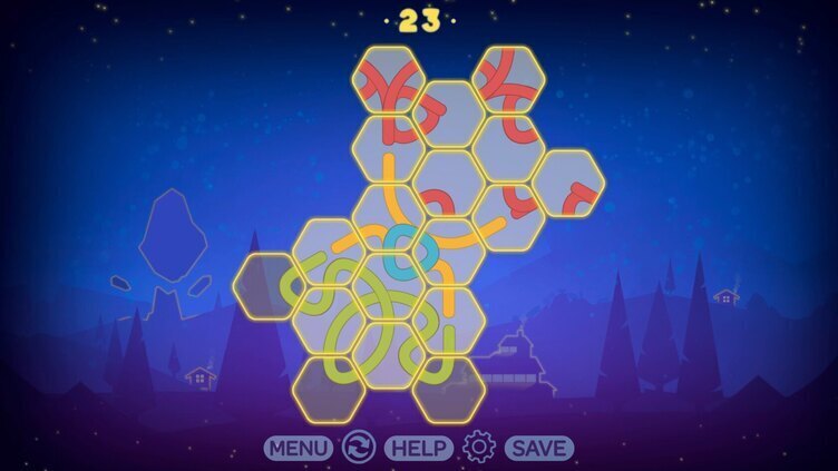 Puzzle - LINES AND KNOTS 2 Screenshot 5