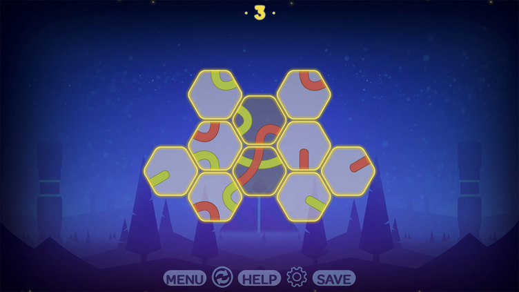 Puzzle - LINES AND KNOTS 2 Screenshot 3