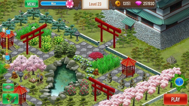 Queen's Garden 4 - Sakura Season Screenshot 2