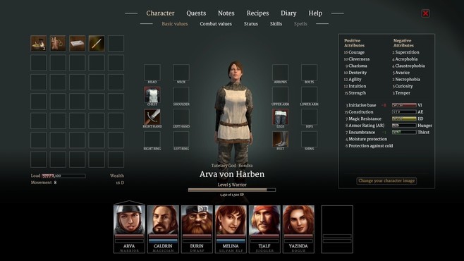 Realms of Arkania: Star Trail Deluxe Edition Content Screenshot 6