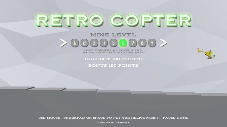 Retro Copter Screenshot 1