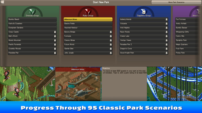 RollerCoaster Tycoon Classic Screenshot 1