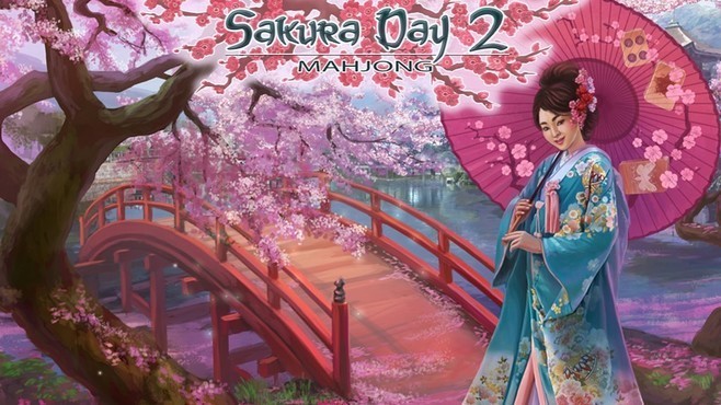 Sakura Day 2 Mahjong Screenshot 1