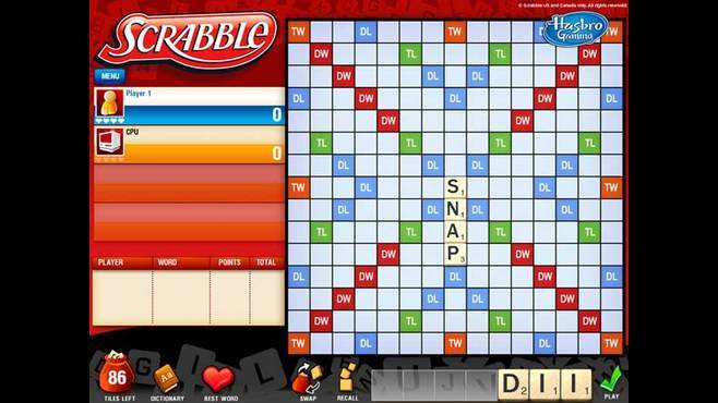 Scrabble Screenshot 1