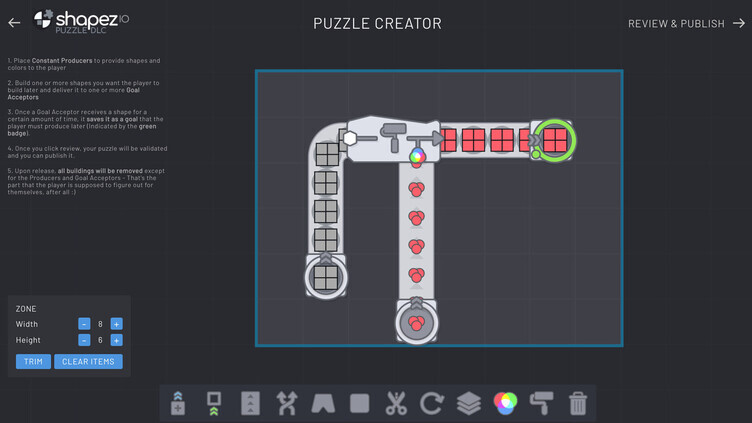 shapez - Puzzle DLC Screenshot 3