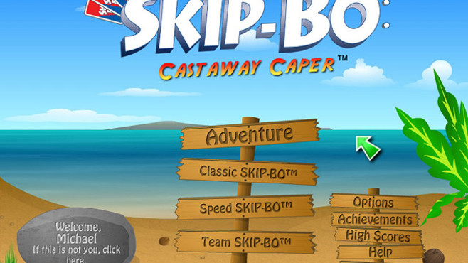 SKIP-BO Castaway Caper Screenshot 1
