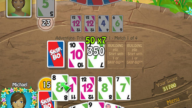 SKIP-BO Castaway Caper Screenshot 4