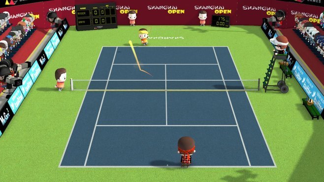 Smoots World Cup Tennis Screenshot 13