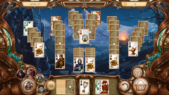 Snow White Solitaire: Charmed Kingdom Screenshot 4