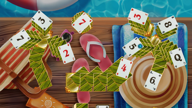 Solitaire Beach Season: Sounds of Waves Screenshot 2