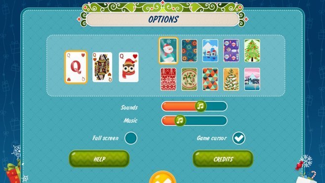 Solitaire Christmas Match 2 Cards Screenshot 3