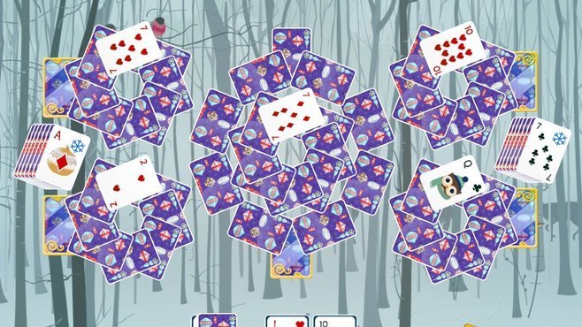 Solitaire Christmas Match 2 Cards Screenshot 5