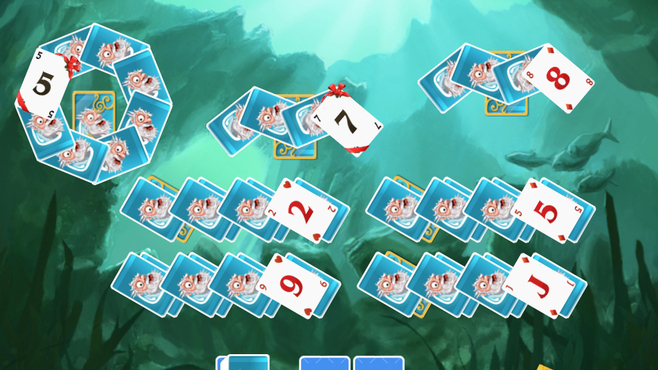 Solitaire Doodle God Screenshot 2