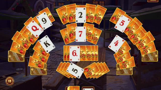 Solitaire Game Christmas Screenshot 3