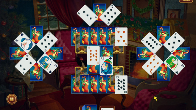 Solitaire Game Christmas Screenshot 4