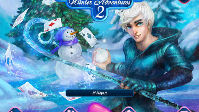 Solitaire Jack Frost Winter Adventures 2 Screenshot 1