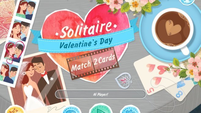 Solitaire Match 2 Cards Valentines Day Screenshot 7
