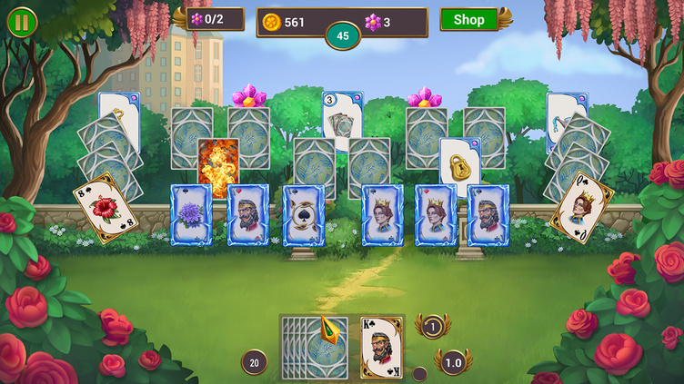 Solitaire Quest: Garden Story Screenshot 3